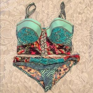 Maaji bathing suit. Top L and bottoms M